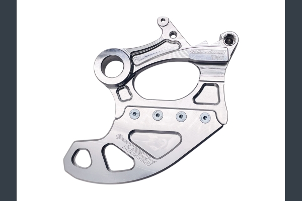 Rear brake disc guard for TM Racing 2T and 4T